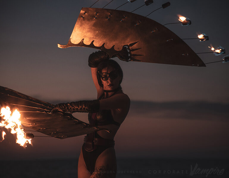230 Sally Marvel fire wings by Alejandra Guerrero 1